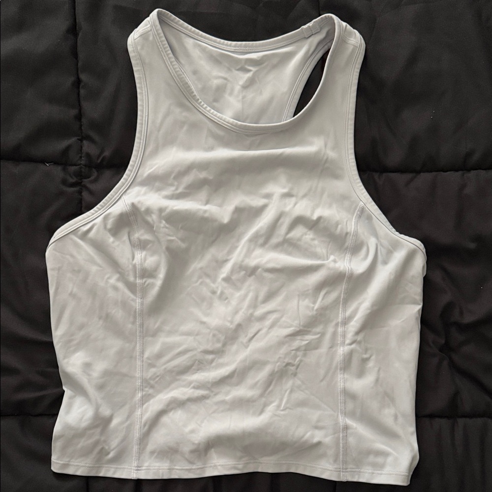 lululemon athletica White Racerback Tank Top